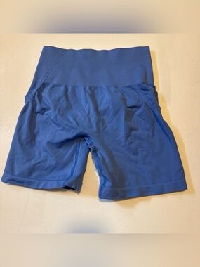 Oner Active Blue Women's High-Waist Performance Shorts